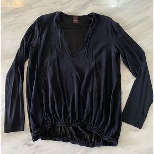 Vintage Jean Paul Gaultier Classique Black Blouson Top